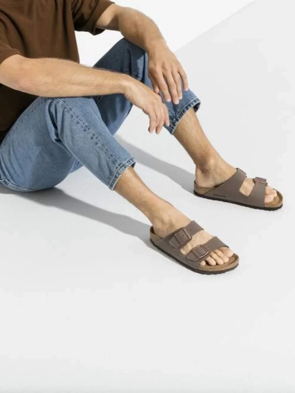 NEW Birkenstock Arizona Soft Footbed Mocha Sandals